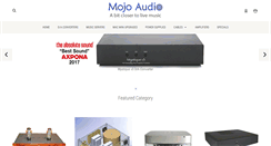 Desktop Screenshot of mojo-audio.com